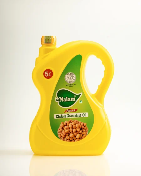 Nalam Agmark Chekku Groundnut oil-5 Litre